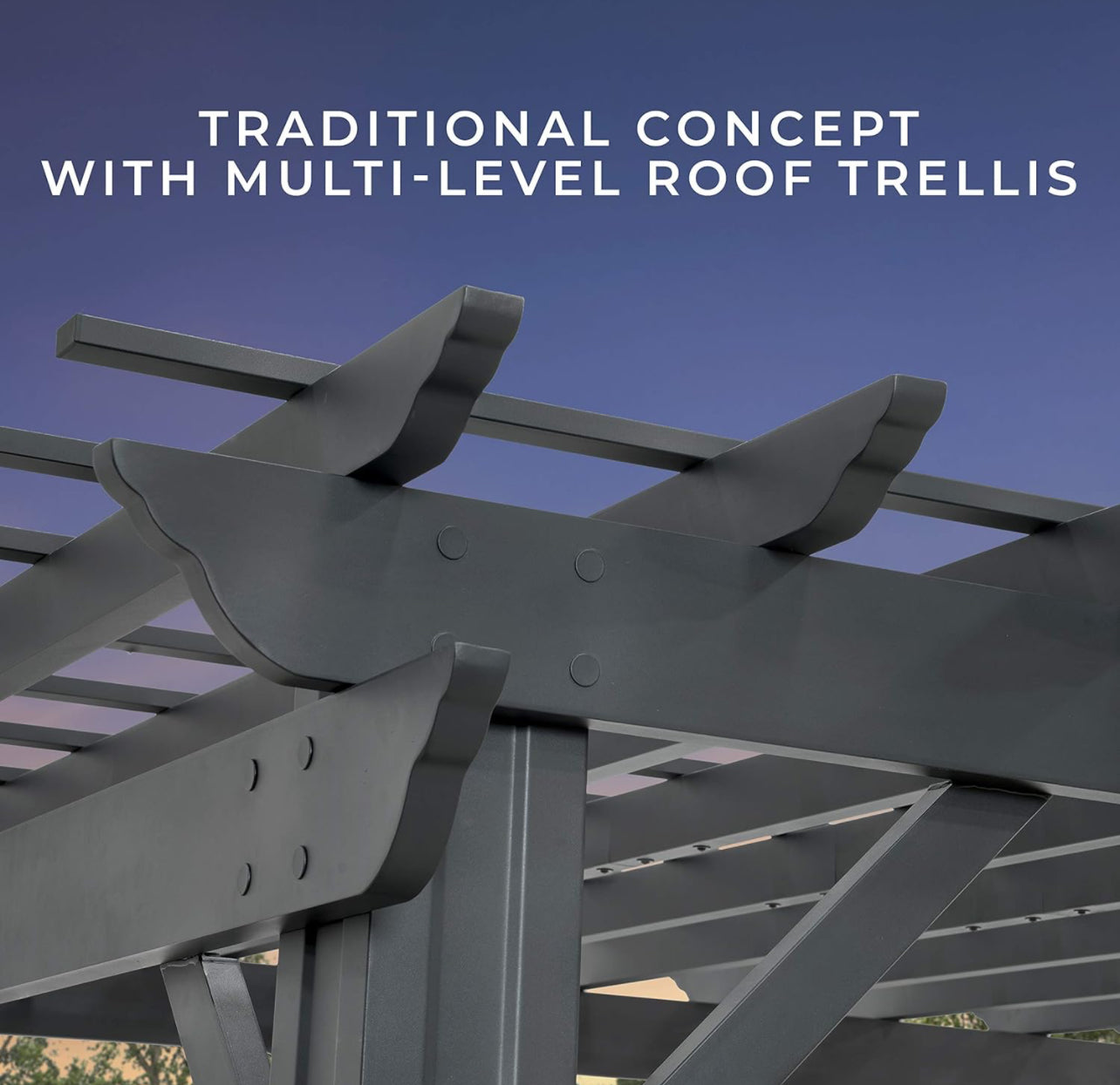 Pergola- Galvanized Steel